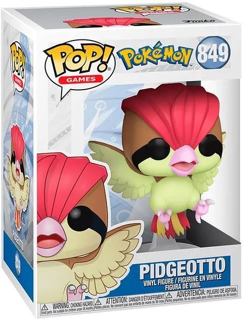 Фігурка Funko Pop Pokemon 849 Piedgeotto